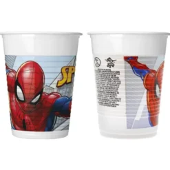 Spiderman Plastmuggar 8-pack