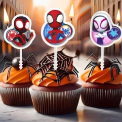 Spidey och Vänner Tårtljus 4-pack