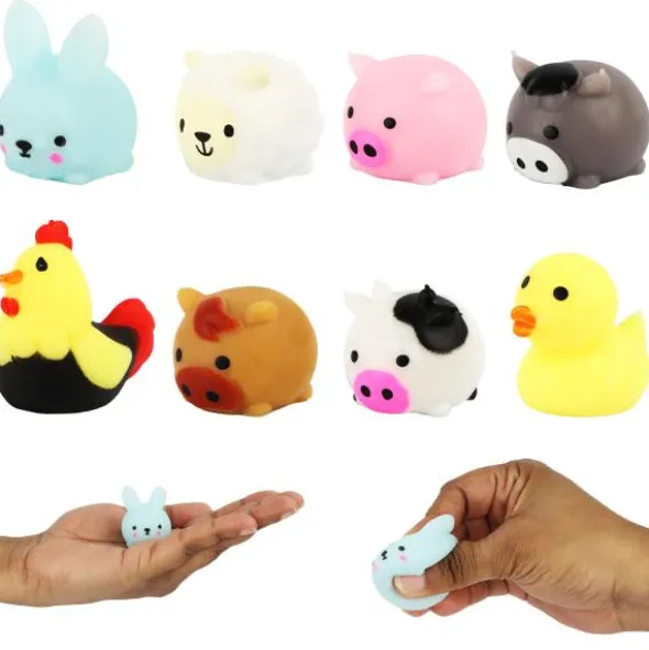 Squishy Bondgårdsdjur Leksak 3-5 cm