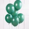 Starka Ballonger Flaskgrön Pastell 27 cm (10-pack)