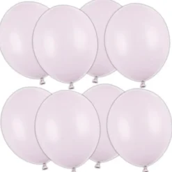 Starka Ballonger Lavendelgrå Pastell 12 cm 100-pack