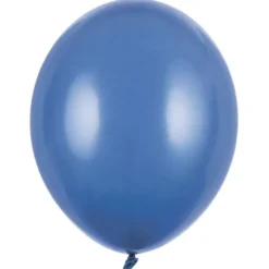 Starka Ballonger Marinblå Pastell 27 cm (10-pack)