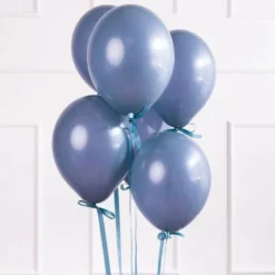 Starka Ballonger Marinblå Pastell 27 cm (10-pack)
