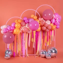 Starka Ballonger Persiko Pastell 12 cm 100-pack