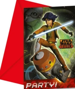 Star Wars Rebels Inbjudningskort