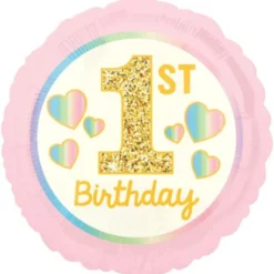 1st Birthday Folieballong