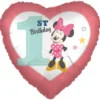 1st Birthday Folieballong Mimmi Pigg