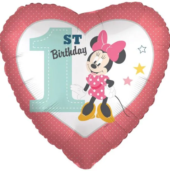 1st Birthday Folieballong Mimmi Pigg