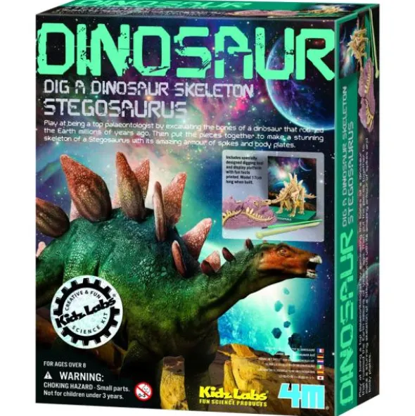 Stegosaurus Skelett Utgrävningskit