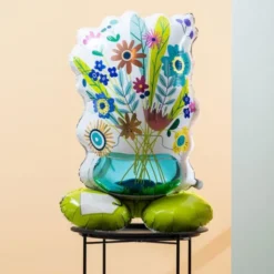 Stående Folieballong Blombukett
