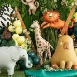 Stående Folieballong Giraff 49 x 114 cm