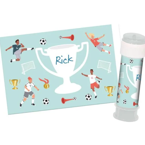 Stickers till Såpbubblor Fotbollskalas 6-pack