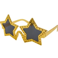 Stjärnformade Glasögon Guld