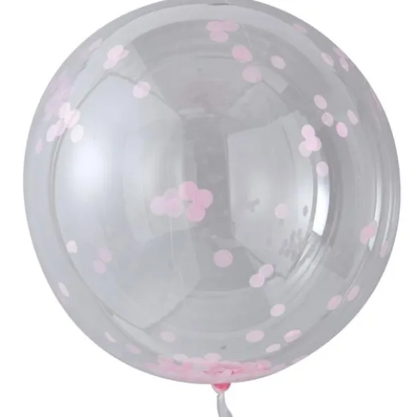 Stora Konfettiballonger Rosa