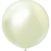 Stora Latexballonger Chrome Green Gold (2-pack)