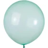 Stora Runda Gröna Rainbow Crystal Ballonger (10-pack)