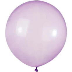 Stora Runda Lila Rainbow Crystal Ballonger (10-pack)