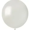 Stora Runda Pärlemor Ballonger (10-pack)