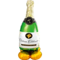 Stor Champagneflaska Folieballong