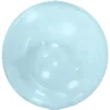 Stor Globe Folieballong Transparent Blå