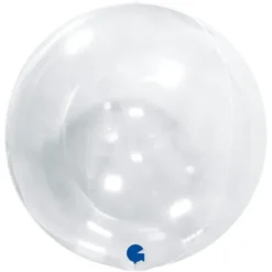 Stor Globe Folieballong Transparent