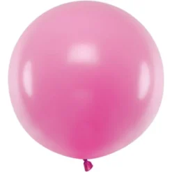 Stor Latexballong Pastell Fuchsia