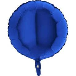 Stor Rund Folieballong Mörkblå