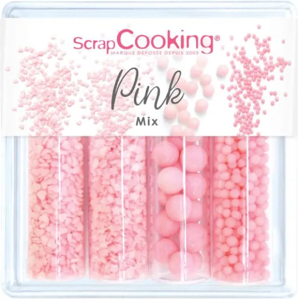 Strösselmix Rosa