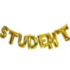 Student Folieballonger Guld