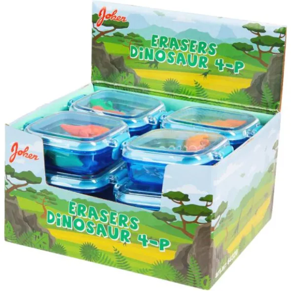 Suddgummi Dinosaurier 4-pack