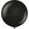 Svarta Gigantiska Latexballonger 2-pack