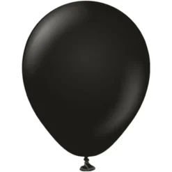 Svarta Mini Ballonger (25-pack)
