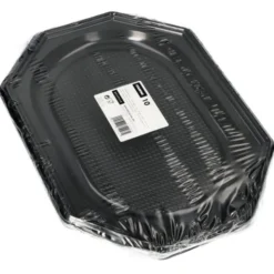 Svarta Serveringsfat Plast