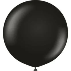 Svarta Stora Latexballonger (2-pack)