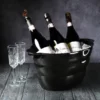 Svart Isbalja 12 Liter