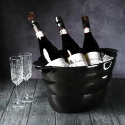 Svart Isbalja 12 Liter