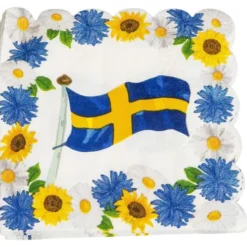 Svenska Flaggan Servetter