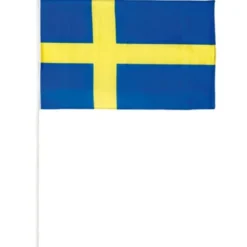 Sverige Flagga på Pinne