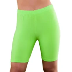 80-tals Cykelbyxor Neon Grön (X-Small/Small)