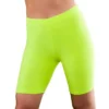 80-tals Cykelbyxor Neon Gul (X-small/Small)