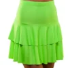 80-tals Disco Kjol Neongrön (Small)