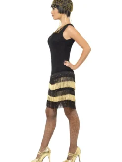 20-tals Flapperklänning Maskeraddräkt (Small (36-38))