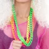 80-Tals Halskedjor Neon 4-Pack
