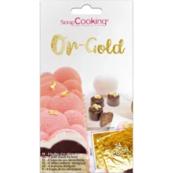 Ätbara Guldblad 24K