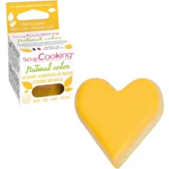 Ätbar Pulverfärg Gul ScrapCooking