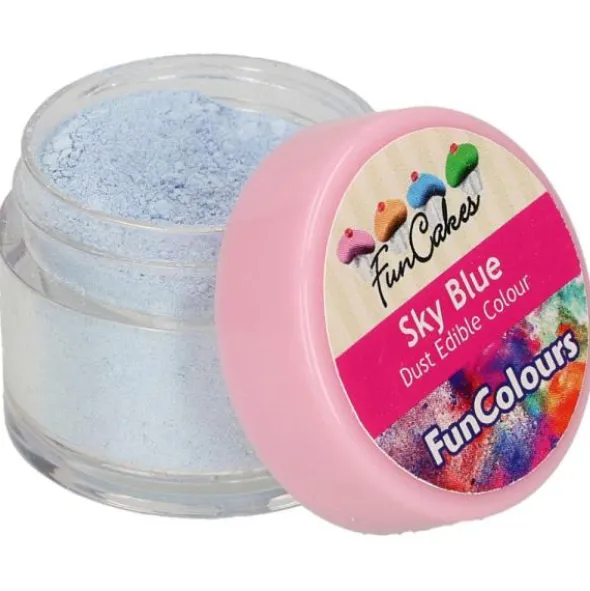 Ätbar Pulverfärg Sky Blue