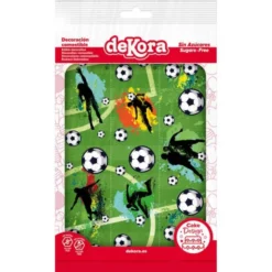 Ätbart Tårtband Fotboll 21 x 5 cm 3-pack 17,5 g