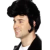 Teddy Boy Peruk Svart