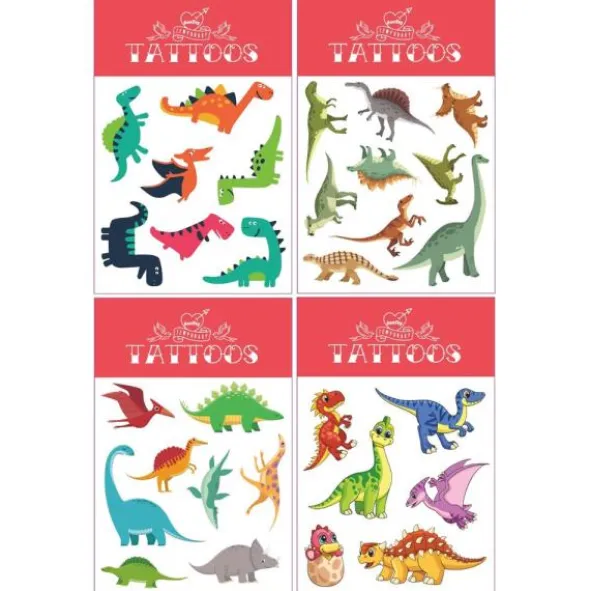 Temporära Tatueringar Dinosaurier