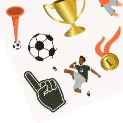 Temporära Tatueringar Fotbollskalas 23-pack